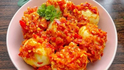 Resep Telur Balado yang Pedas