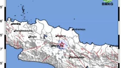 Gempa Bumi Merusak Ratusan Rumah di Sumedang