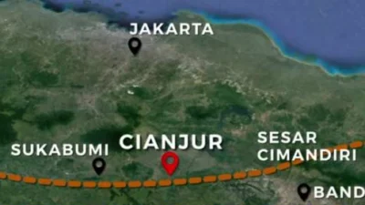 Memahami Gempa Kerak Dangkal Sesar Cimandiri