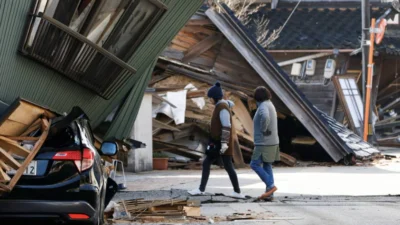 Gempa Jepang 7,6 di Ishikawa Menewaskan 62 Orang, Begini Kabar WNI (Image From: BBC)