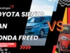 Perbandingan Toyota Sienta dan Honda Freed, Pilih Mana?