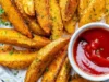 Potato Wedges Crispy. (Sumber Gambar: Healthy Fitness Meals)