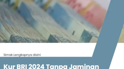 Kur BRI 2024 Tanpa Jaminan Simak Lengkapnya disini