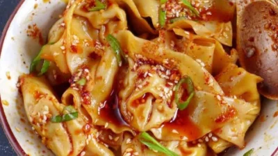 Resep Wonton Chili Oil. (Sumber Gambar:Red House Spice)