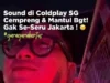 Kualitas Sound di Konser Coldplay Singapore. (Sumber Gambar: Screenshot via akun TikTok @bertustustus)