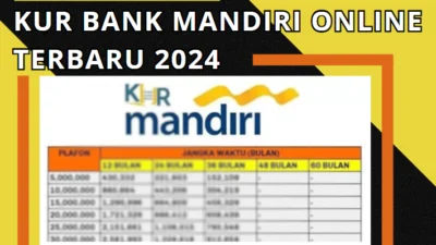 KUR Bank Mandiri Online Terbaru 2024 Caranya Mudah Banget