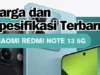 Harga dan Spesifikasi Terbaru Xiaomi Redmi Note 13 5G