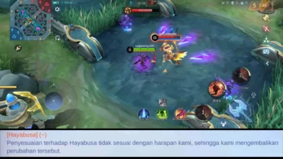 Patch Note 1-8-56 Mobile Legends: Hayabusa dan Selena Di-adjust, Skin Baru Hadir ( Sumber YouTube VY Gaming )