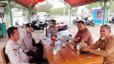 Polsek Pakisjaya Polres Karawang Pastikan Situasi Aman Kondusif di Tempat Wisata