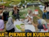 Viral! Video Emak-Emak Piknik dan Joget  di Kuburan, Warganet Geram