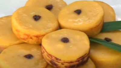 Resep Kue Lumpur Labu Kuning, Kreasi Kue Tradisional Dijamin Lembut Banget (image from screenshot Youtube dapur heny)