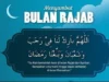 Bacaan Niat Puasa Rajab Bulan Rajab (Arab, Latin, Arti)