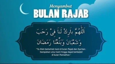 Bacaan Niat Puasa Rajab Bulan Rajab (Arab, Latin, Arti)