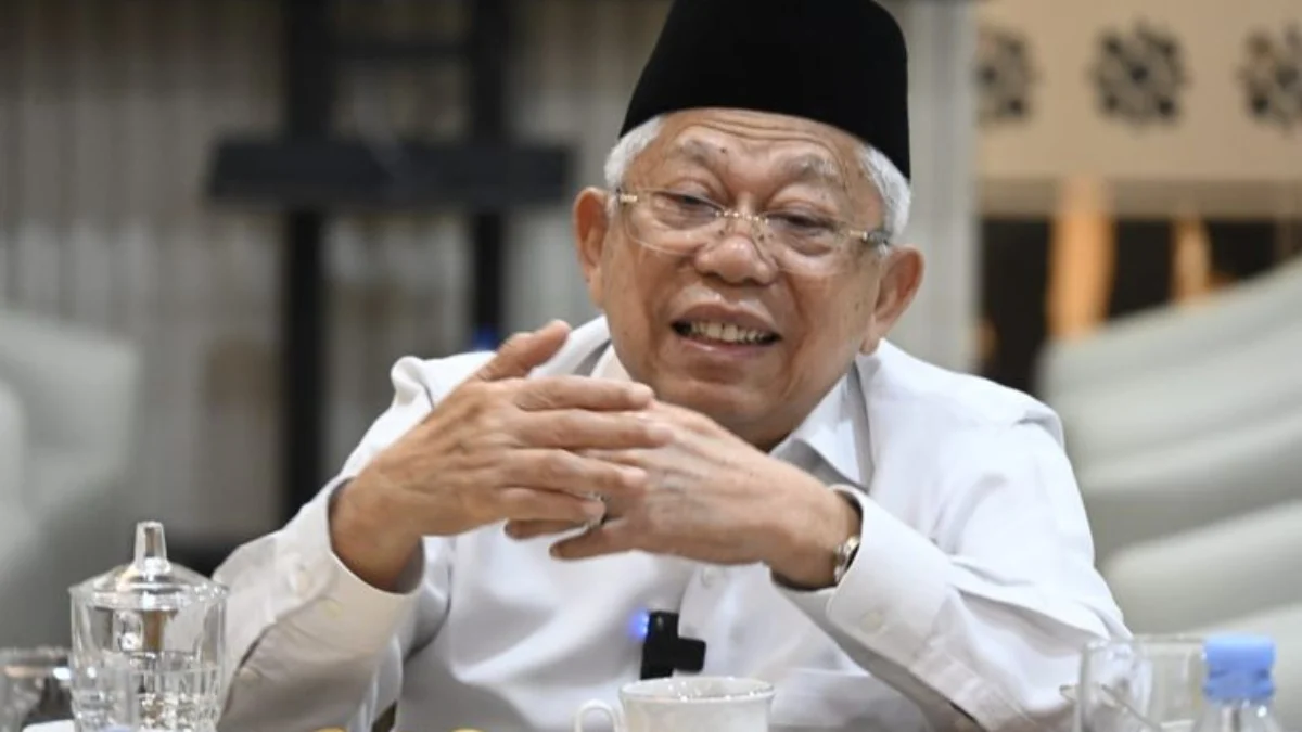 Resonansi Kritik Melalui Film 'Dirty Vote': Maruf Amin Dorong Respon Positif untuk Pemilu yang Jujur dan Adil (Sumber Foto Nasional Kompas)