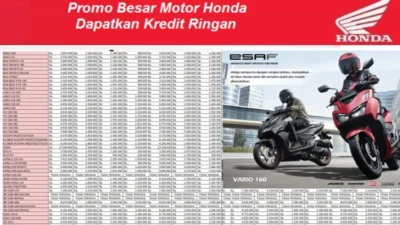 Brosur Kredit Motor Honda Terbaru 2024