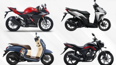 Tabel Angsuran Kredit Motor Honda Terbaru 2024