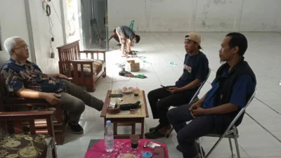 Panwaslu Pamanukan Pastikan Gudang Penyimpanan Logistik Pemilu Sudah Siap 