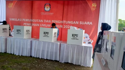 Simulasi Pemungutan dan Penghitungan Suara, Ketua KPU: Ini Jadi Gambaran dan Tolok Ukur