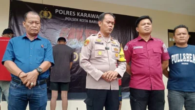 Polsek Kotabaru Karawang Tangkap Tiga Pelaku Curanmor