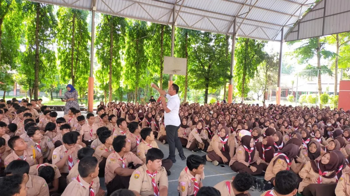 Cegah Penyalahgunaan Narkoba Pada Pelajar, Satnarkoba Polres Subang Sosisalisasi P4GN