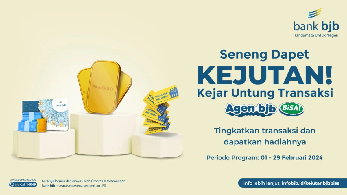 Jangan Sampai Terlewat, Yuk Pantengin Program Kejutan Agen bjb BiSA!