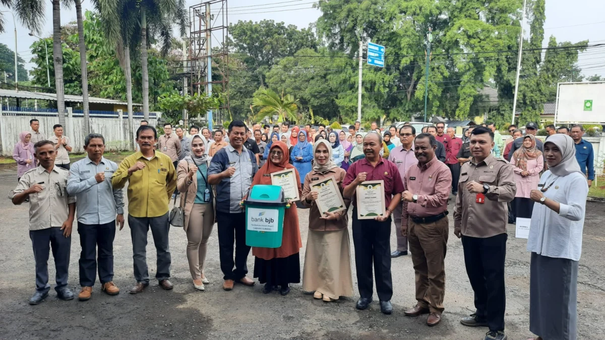 Kadisdikbud Apresiasi bank bjb Dukung Program Sekolah Sehat di Subang