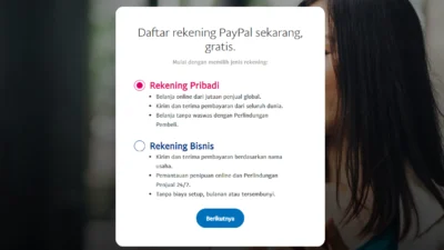 Buat Akun PayPal Gratis dalam 5 Menit