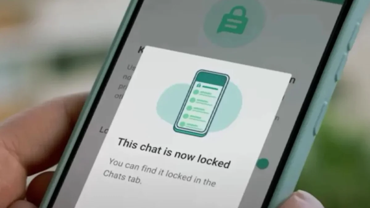 Fitur Chat Lock WhatsApp. (Sumber Gambar: The Guardian)