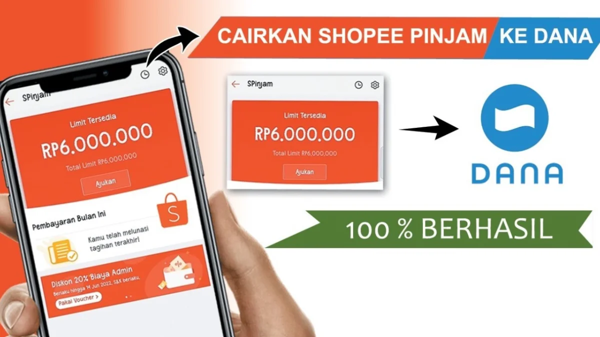 Cara Mencairkan Saldo Shopee Pinjam ke DANA