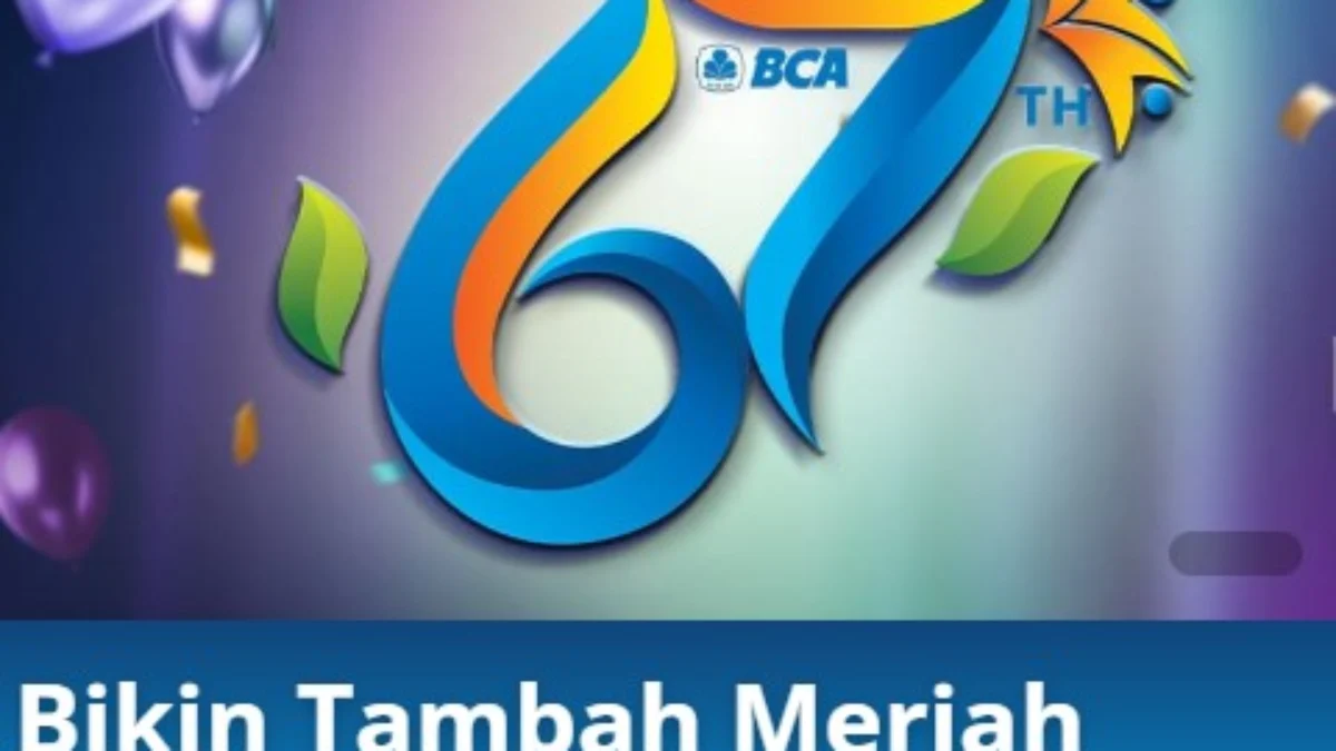 Daftar Promo HUT BCA ke-67. (Sumber Gambar: Laman Resmi BCA)