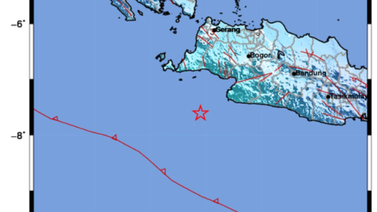 Semalam Banten dilanda gempa dengan kekuatan 5,7 skala Richter, Getaran Gempa Dirasakan Hingga ke Jakarta