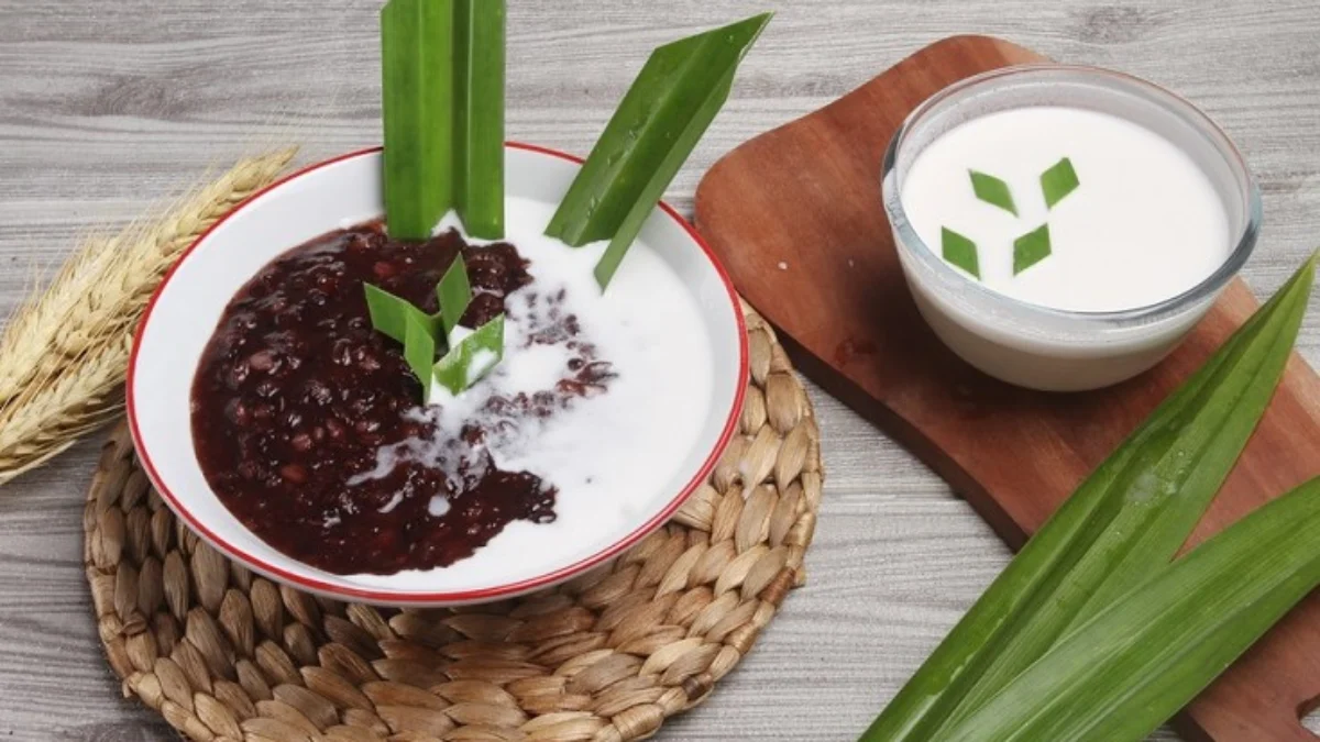 Resep Bubur Ketan Hitam. (Sumber Gambar: Frisian Flag)