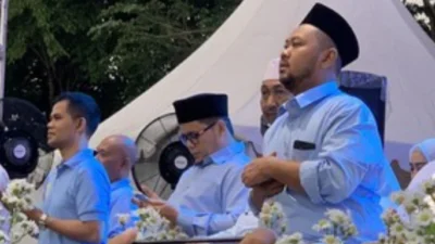 Gus Yani Hadir dalam Deklarasi Prabowo-Gibran? (Sumber CNN Indonesia)