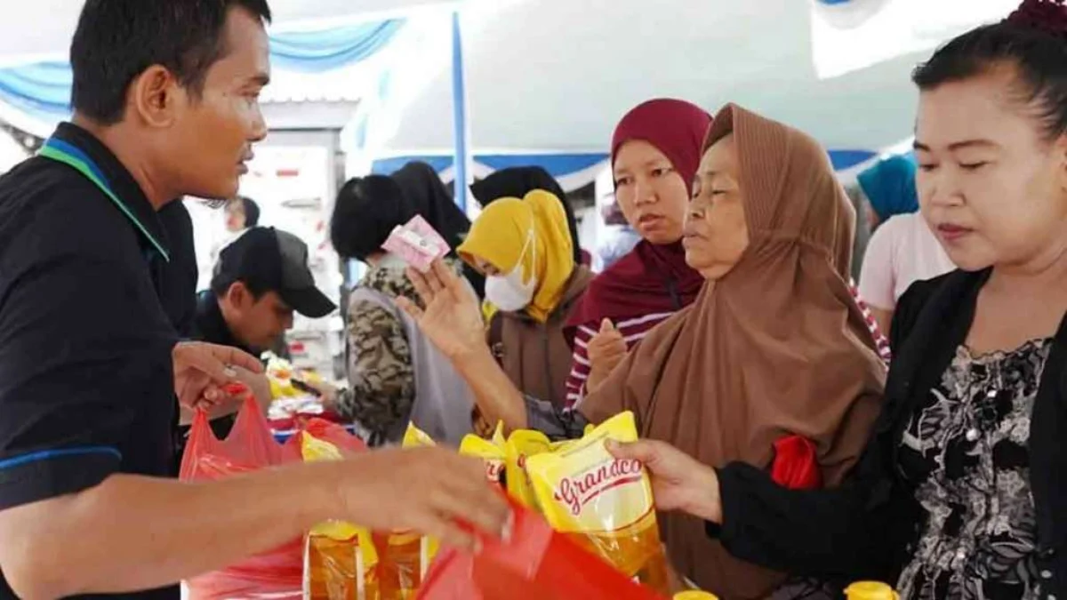 Diserbu Warga Kara, Gerakan Pangan Murah Ludes Dua Jam