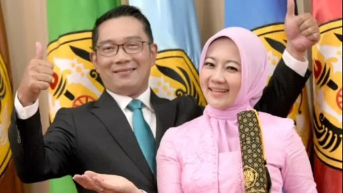 Eks Gubernur Jabar Ridwan Kamil dan istri, Atalia Praratya (Foto: Instagram/@ridwankamil)