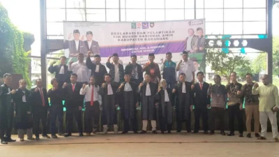 Jelang Pilpres 2024, Tim Hukum Nasional Amin Dilantik