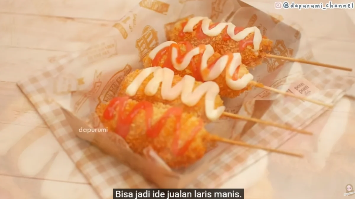 Merajut Tradisi Kuliner: Resep Corndog Sosis ala Amerika