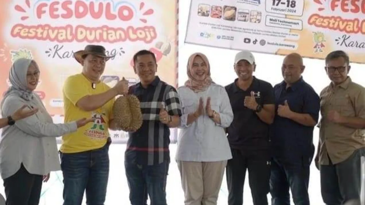 40 Varian Jenis Durian Ramaikan Festival Durian Loji Karawang 2024