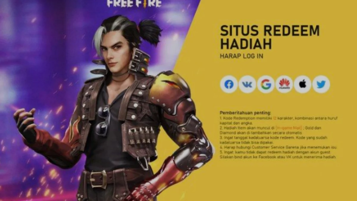 Buruan! Kode Redeem FF Baru dan Valid untuk Kamis, 9 Februari 2024