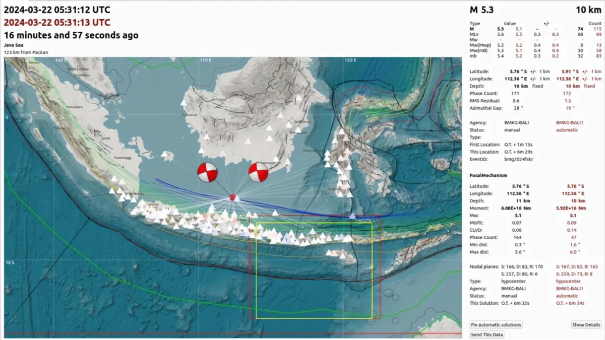 Gempa Bawean