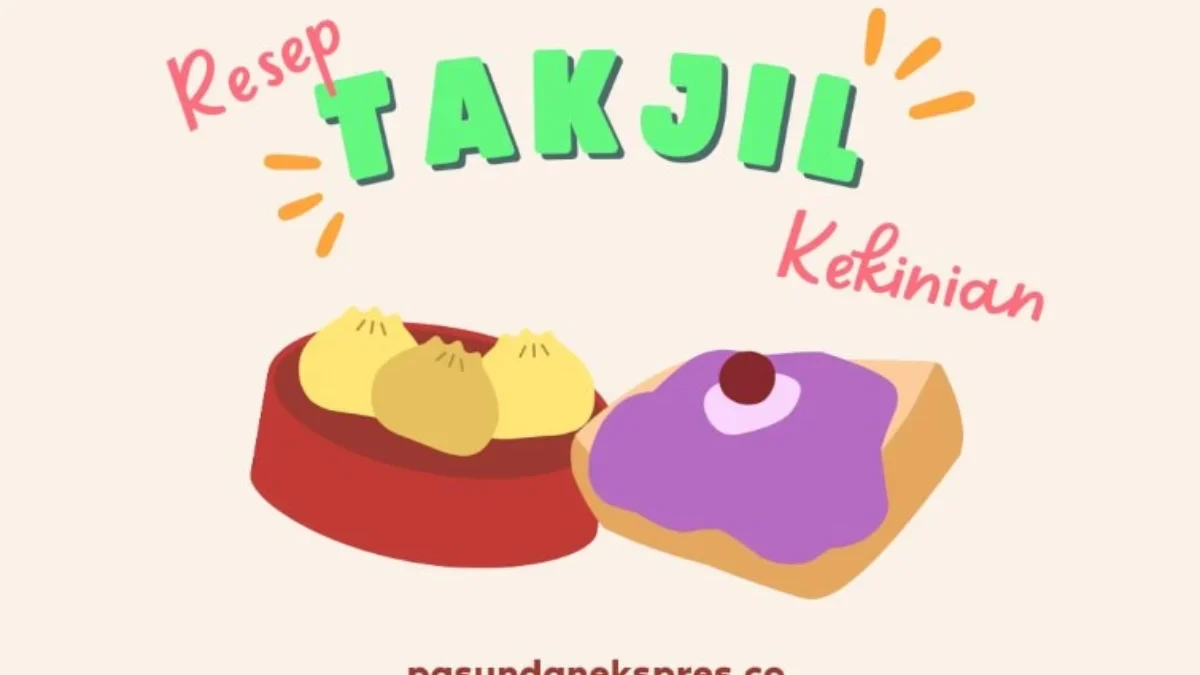 3 Resep Takjil Kekinian. (Sumber Ilustrasi: Pasundan Ekspres/Canva)