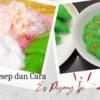 Resep dan Cara Pembuatan Kelezatan Es Pisang Ijo