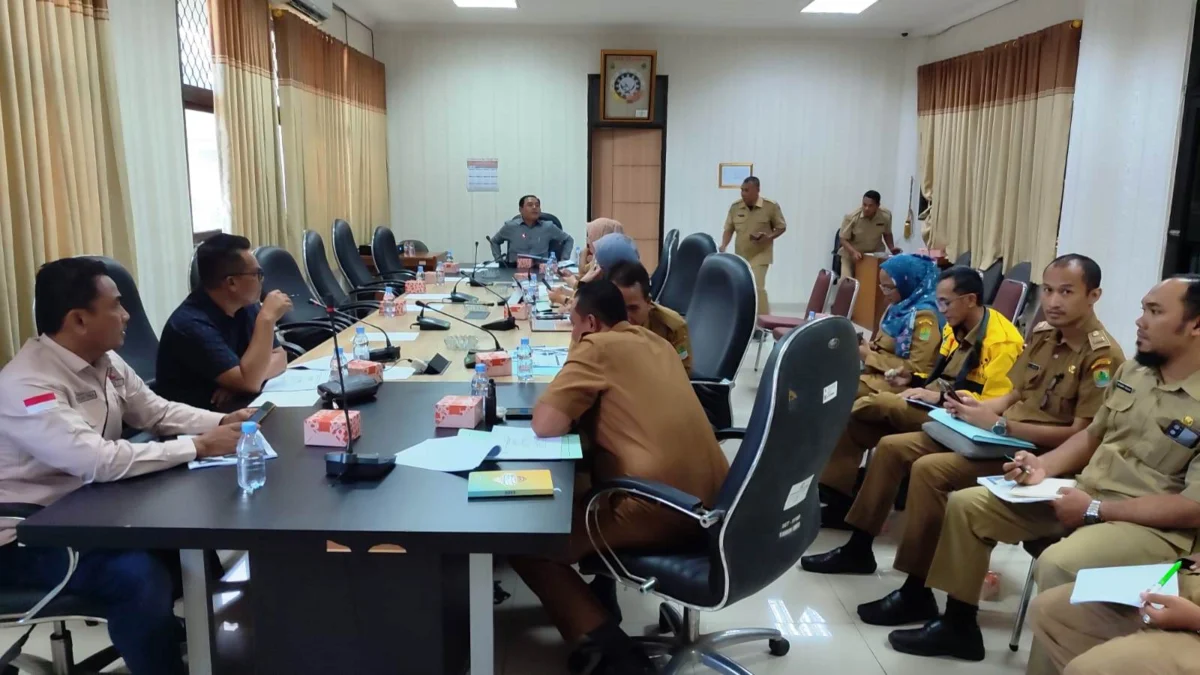 Rapat pembahasan Rencana Pembangunan Jangka Panjang Daerah