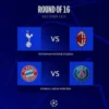 Daftar Tim yang Lolos ke Babak Perempat Final Liga Champions 2023/2024