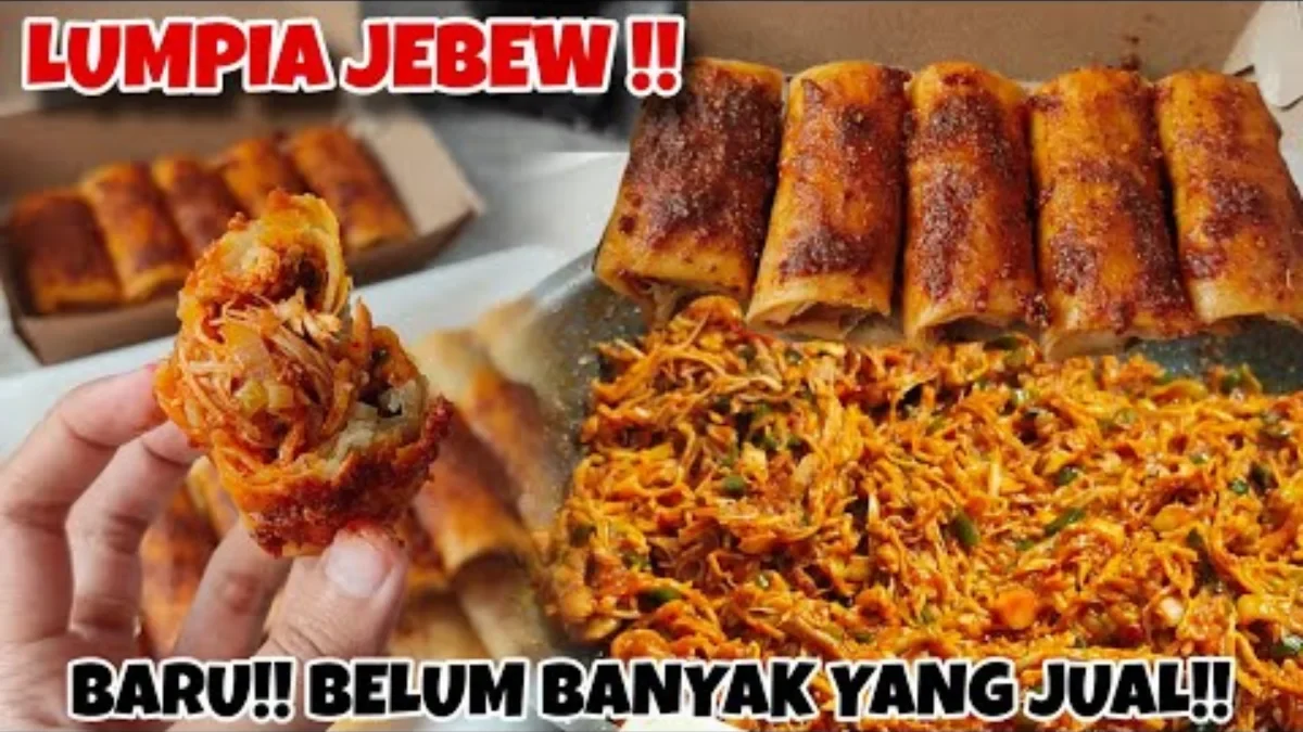 Resep Lumpia Jebew: Inovasi Kuliner yang Jarang di Ketahui (Sumber Foto Akun YouTube Wulandari dr)