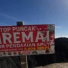 Pendakian Gunung Ciremai Ditutup Sementara