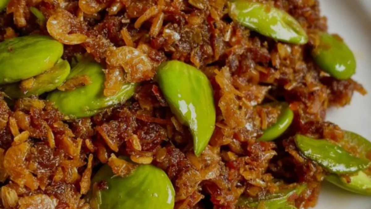 Resep dan Cara Membuat Sambal Rebon Petai Bikin Kamu Ngiler, Rekomendasi Sambal!