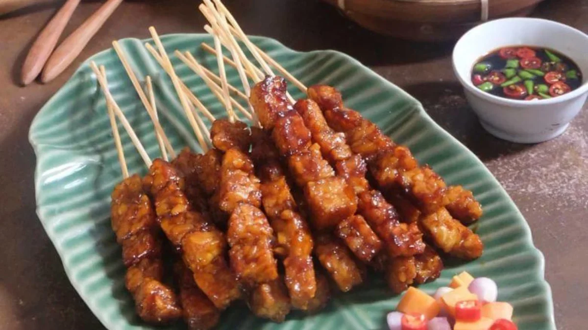 resep sate tempe