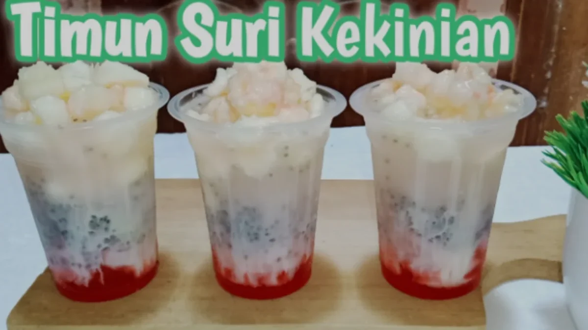 Es Timun Suri Kekinian Resep Segar dan Laris untuk Ide Jualan Takjil Puasa