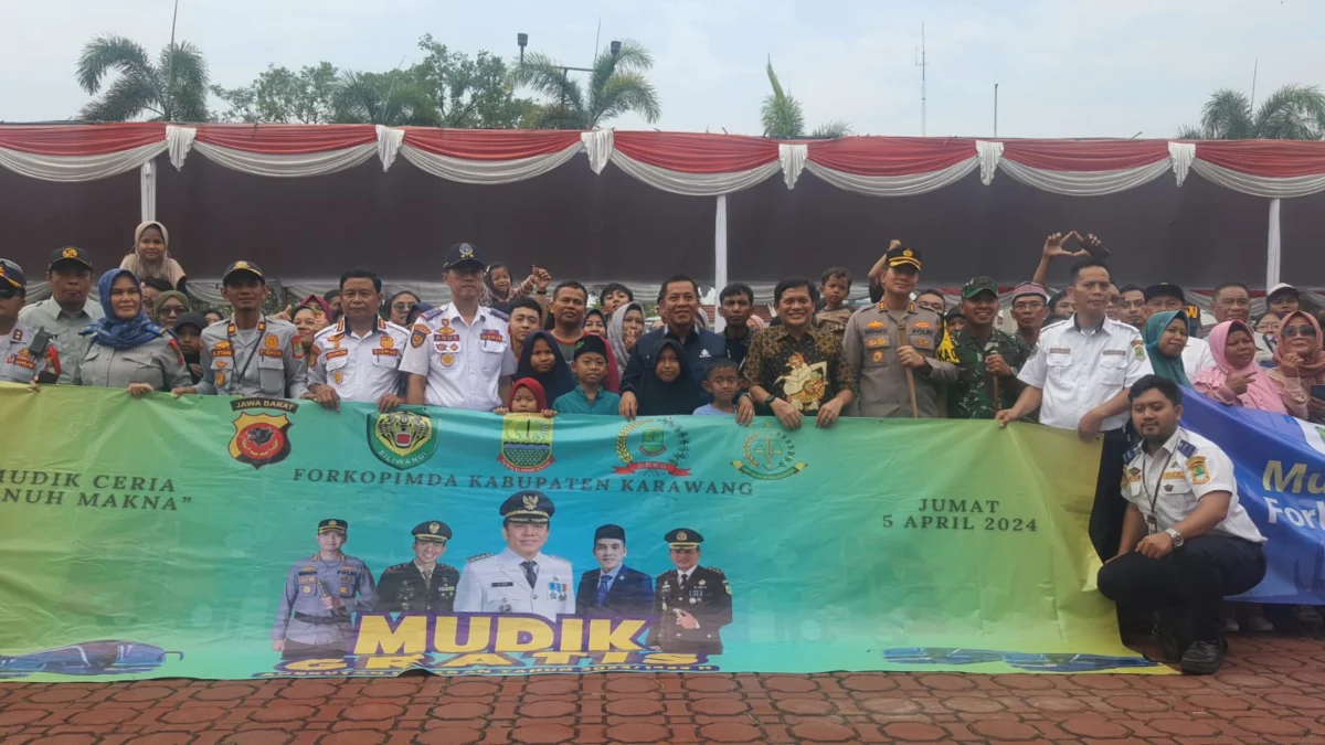 Mudik Gratis Pemkab Karawang,  17 bis Antar ke Kampung Halaman